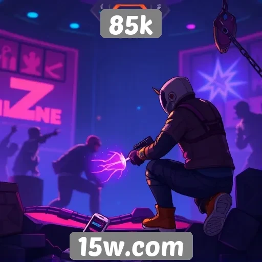 Análise das mecânicas de jogo no site 85k